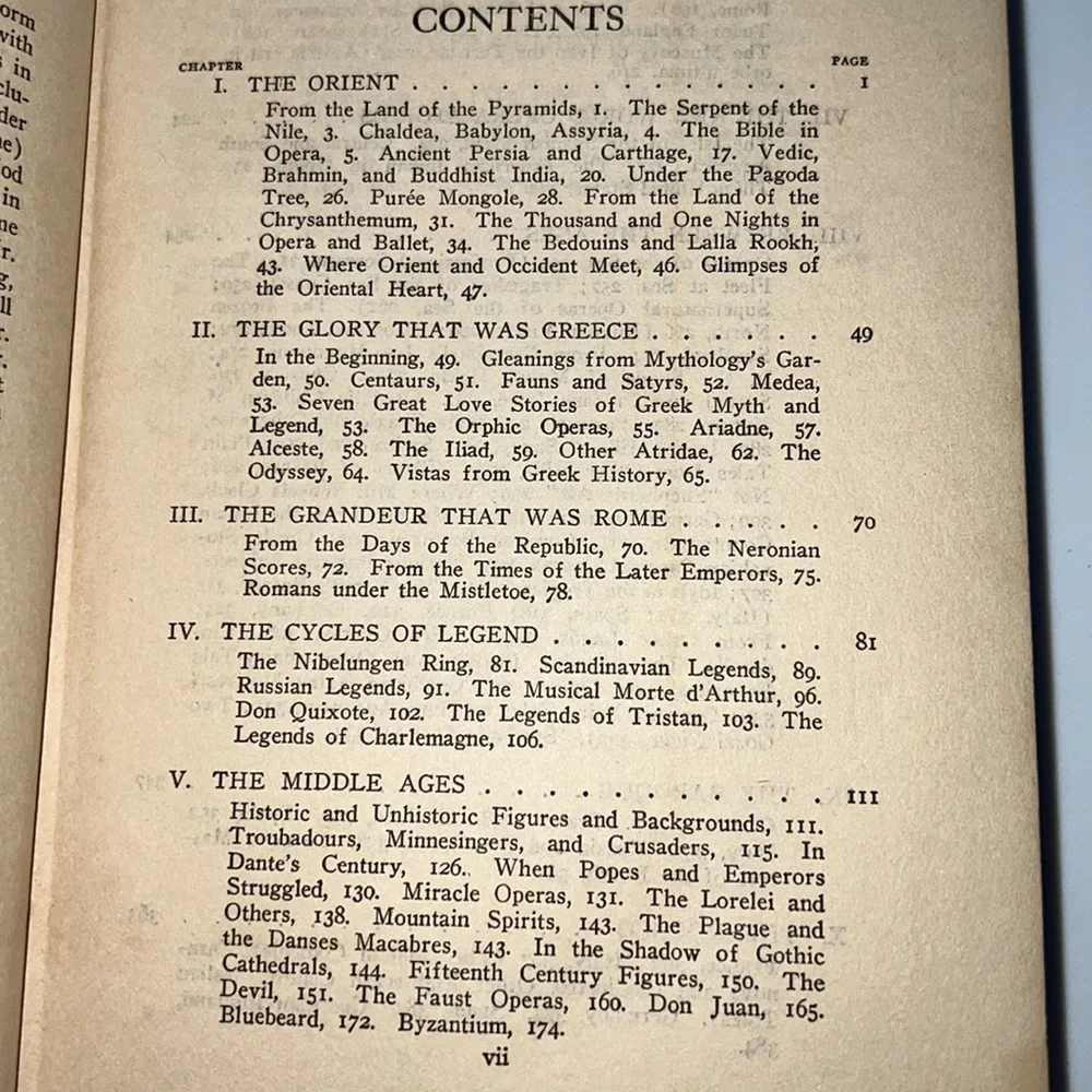 A THOUSAND AND ONE NIGHTS OF OPERA HARDCOVER BOOK 1926 ALMOST 100 YEARS OLD